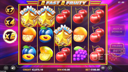 (2025) 2 Fast 2 Fruity 老虎機- 免費暢玩和評論