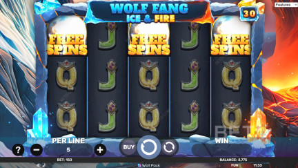 (2025) Wolf Fang - Ice & Fire 老虎機- 免費暢玩和評論