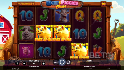 (2026) Wolf & Piggies Chase 老虎機- 免費暢玩和評論