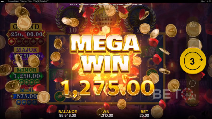 (2026) Arena of Gold: Shields of Glory Power Combo 老虎機- 免費暢玩和評論